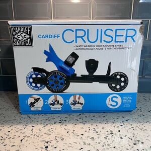 Cardiff Cruiser Adjustable Skate Frame - Blue